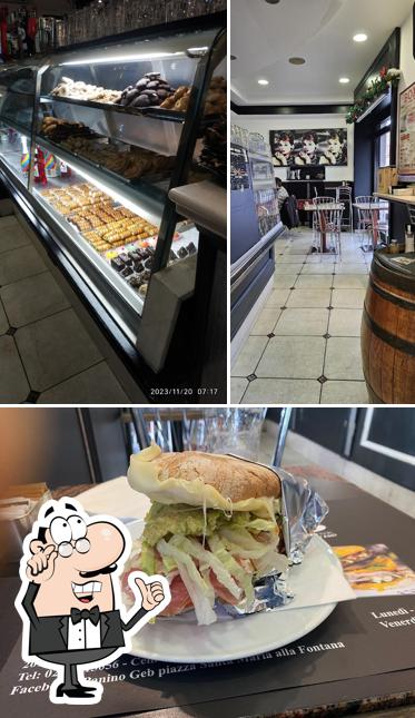 Gli interni di Panino Geb