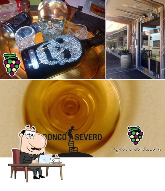 Gli interni di Il Convivio Vineria & Distribuzione