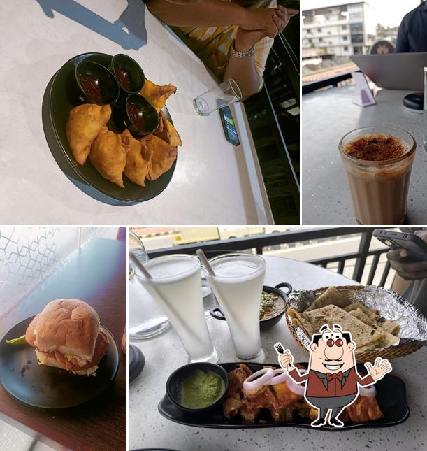 Vada pav at Bombay Cuisine Vada pav at Bombay Cuisine