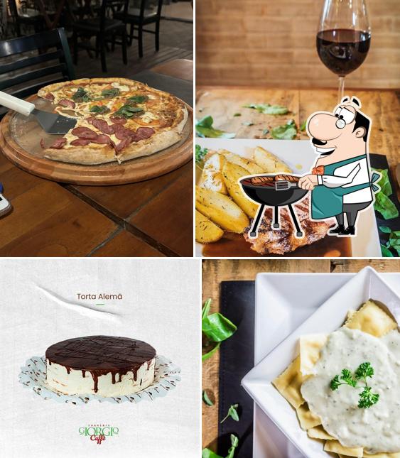 Escolha refeições de carne no Forneria Giorgio