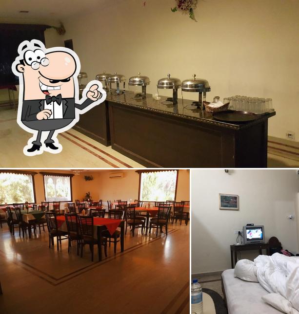 The interior of Hotel Padmini
