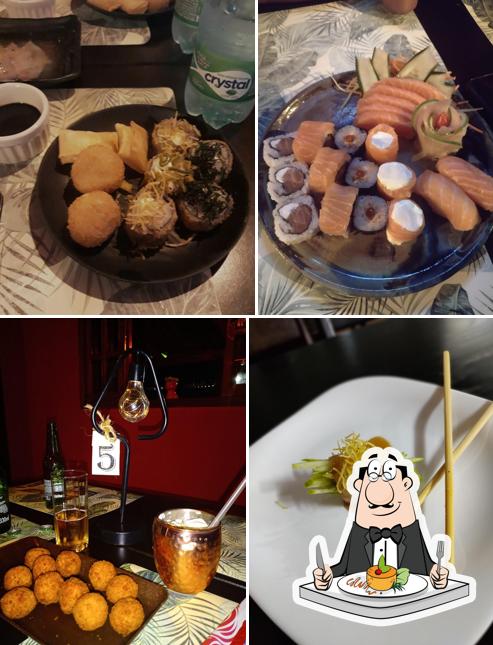 Platos en Koi Sushi Canedo