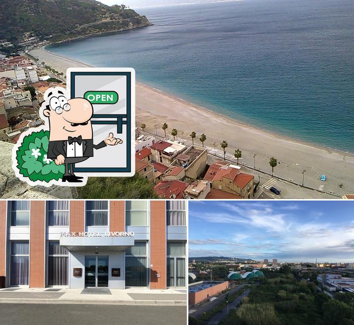 Gli esterni di MAX Hotel Livorno