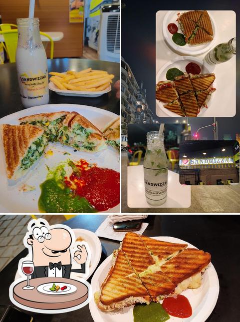 Food at Sandwizzaa Dadar