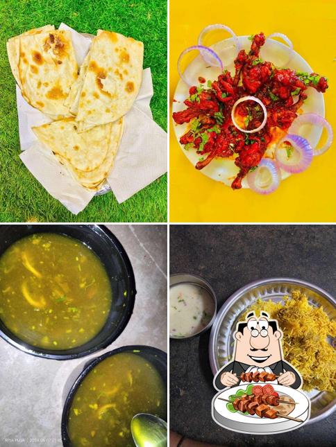 Food at The kebabs island