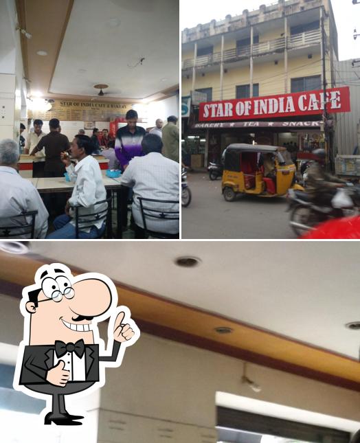 Look at this image of Star Of India Cafe