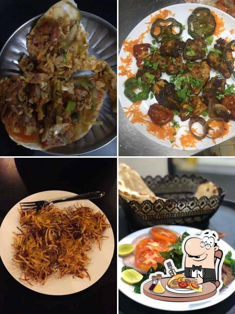 Pick pizza at Taste Palace