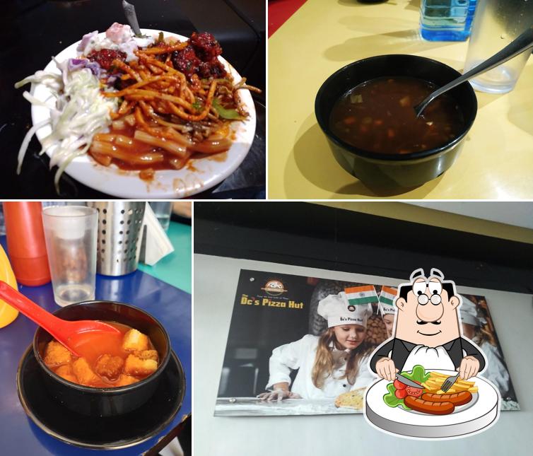 Food at The Dc's Pizza Hut