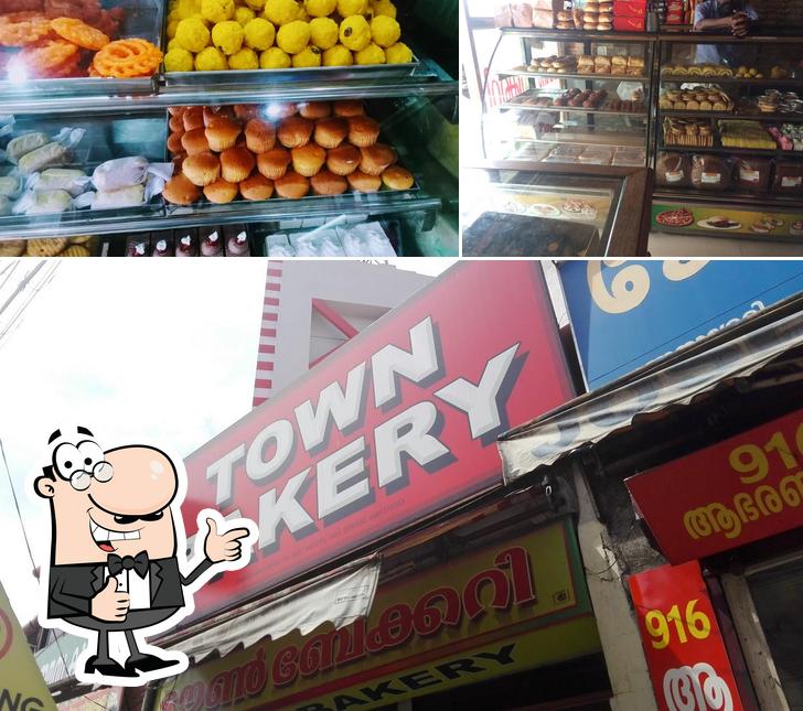See the pic of Town Bakery