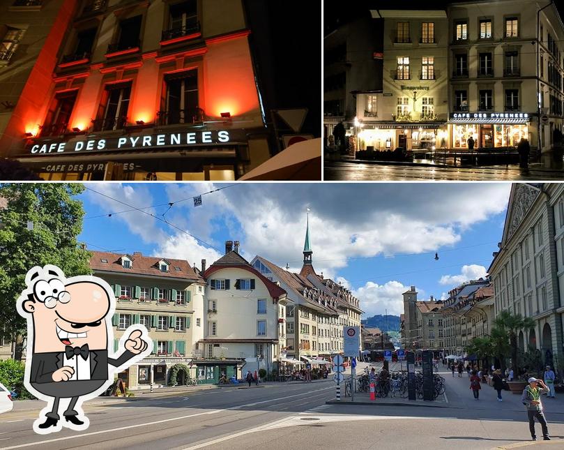 Jetez un coup d’œil à quoi ressemble Café des Pyrénées à l'extérieur