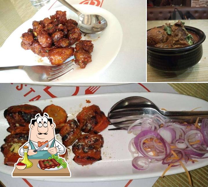 Try out meat meals at Golden Dine Restaurant