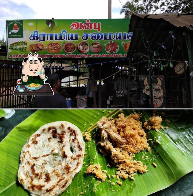 Meals at Anbu Hotel
