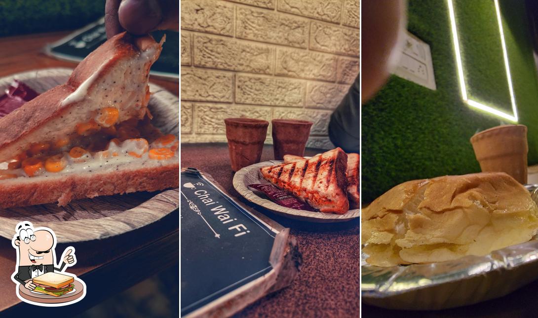 Grilled cheese sandwich at Chai Wai Fi