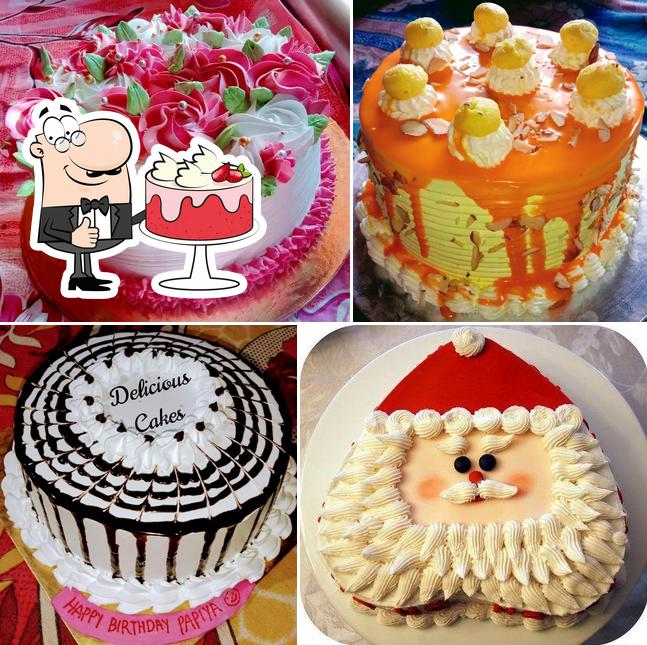 Here's a picture of Delicious Cakes