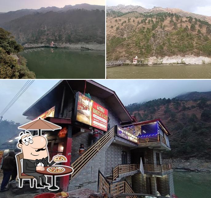 You can get some fresh air outside Gateway Homestay and cafe