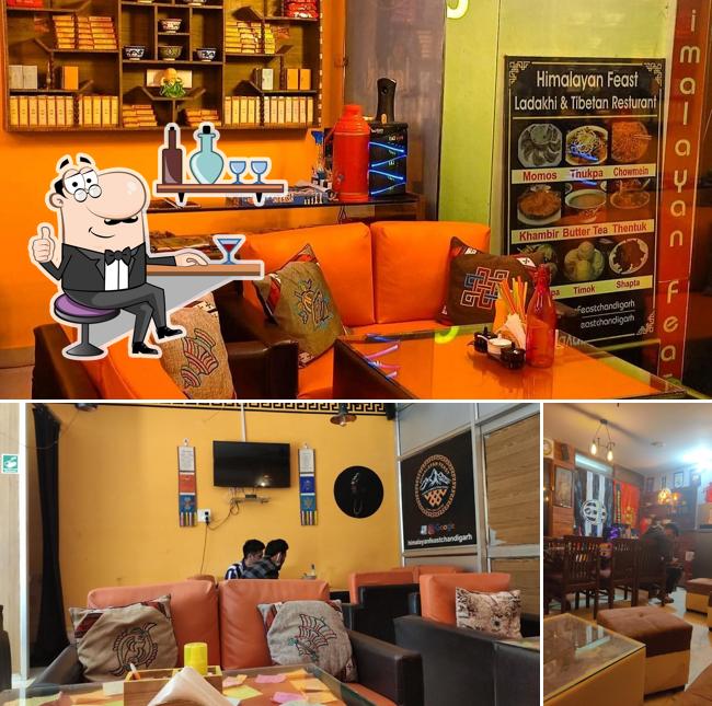 The interior of Himalayan Feast