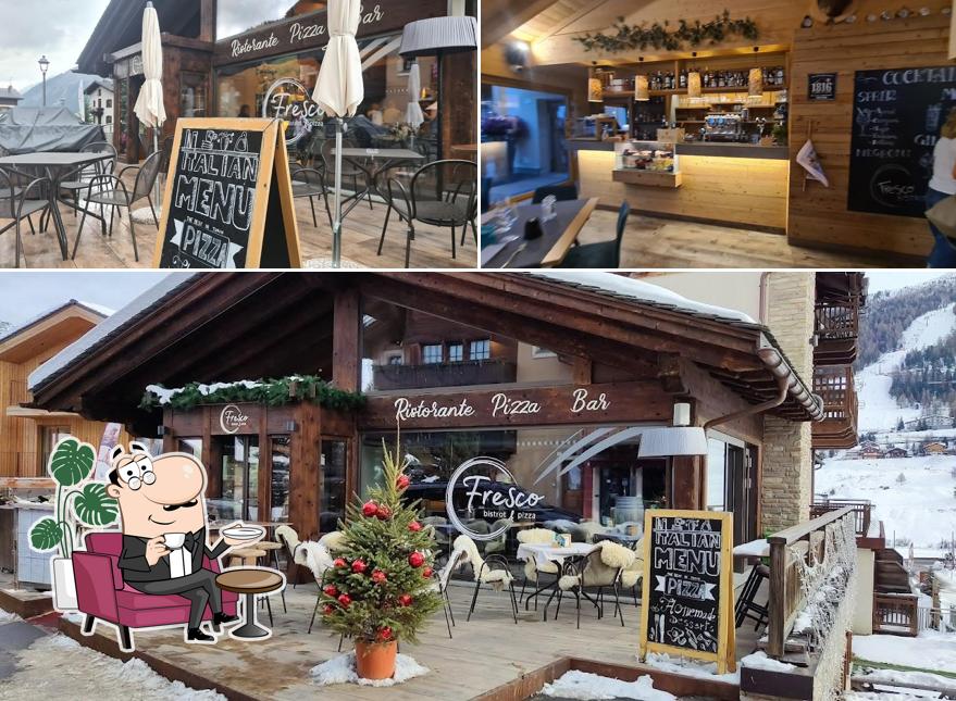 Dai un'occhiata agli interni di Fresco Bistrot