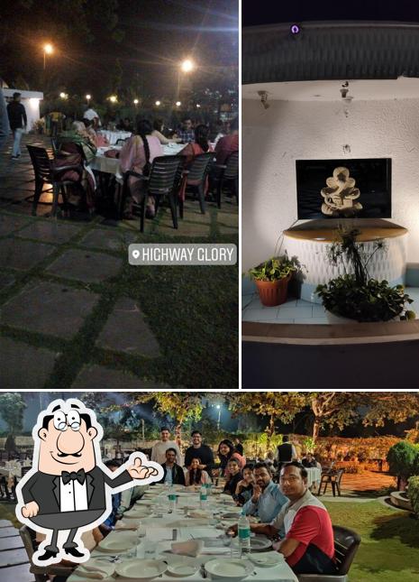 The interior of Highway Glory Restaurant