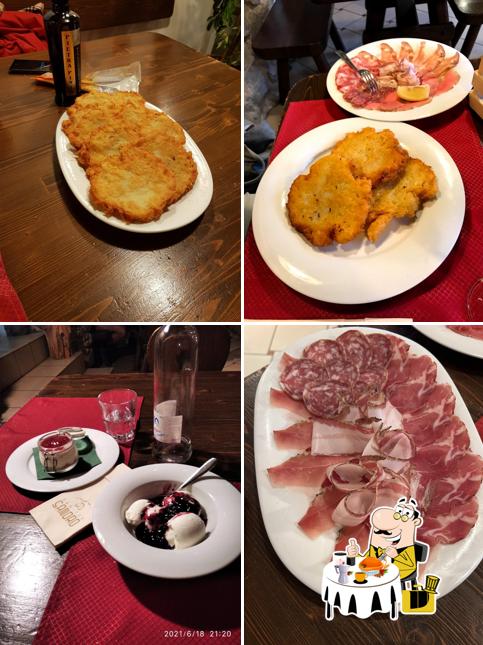 Cibo al Agritur Sandro