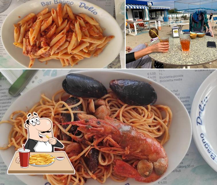 Patatine fritte al Bar Delio