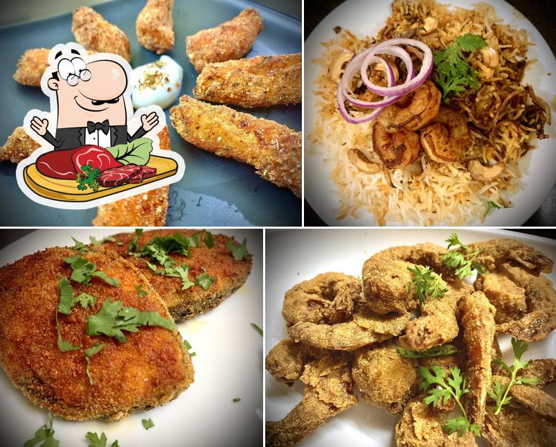 Order meat meals at Fish Fanatics