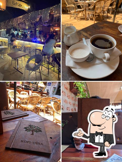 The interior of Kopi Desa Agonda