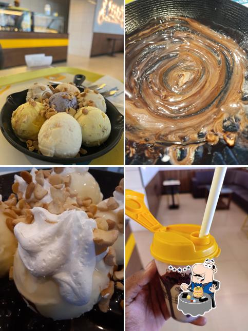 Ice cream at Polar Bear Ice Cream Sundaes - Hunsur