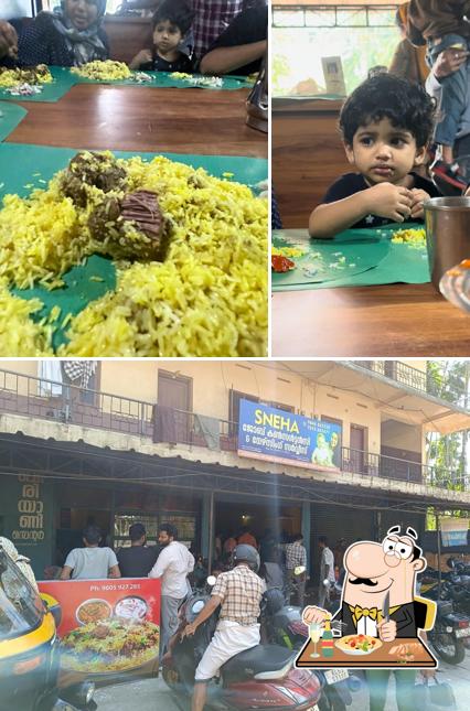 Food at Saleem Bai Biryani centre