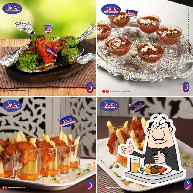 Food at Sigdi Restaurant Kudasan