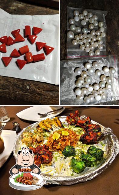 Food at Tej Restaurant