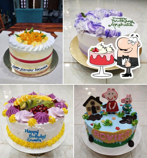 Here's a picture of Radha's Cakes N' More