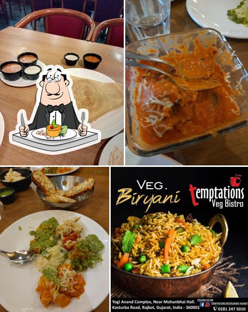 Meals at Temptation Restaurant