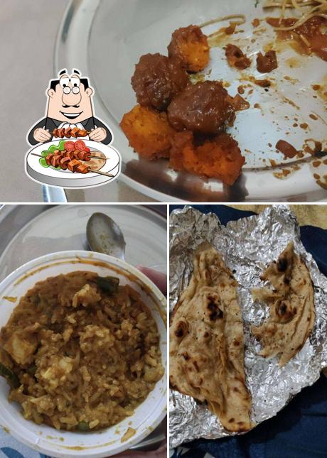 Food at Dashmesh Vaishno Dhaba