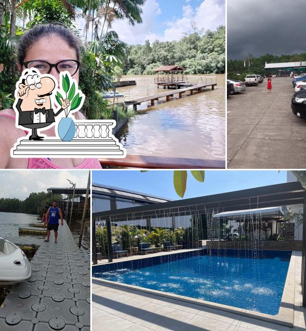 Você pode espairecer no exterior Gran Marine Clube