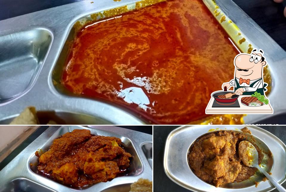 Try out meat dishes at Hotel Malhar