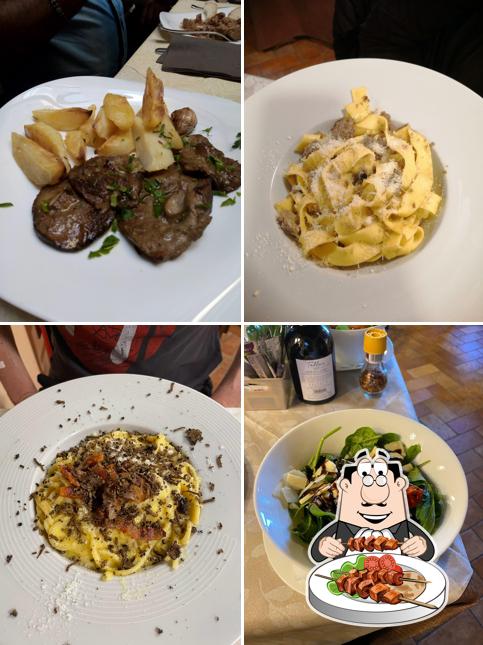 Cibo al Hotel Ristorante Romantica Pucci