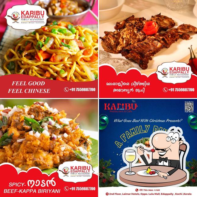 Food at Karibu Restaurant