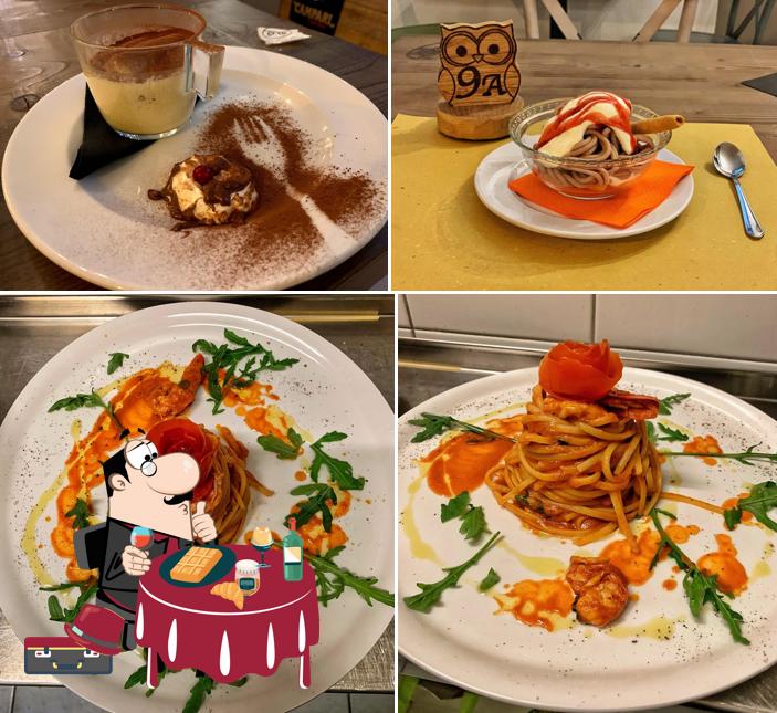Bar Pizzeria Gufo Café propone un'ampia gamma di dessert