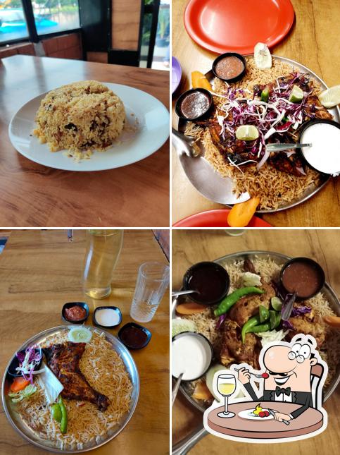 Food at Alif Mandi House