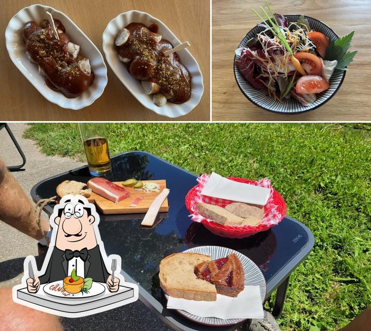 La foto della cibo e interni di Restaurant Alpenblick