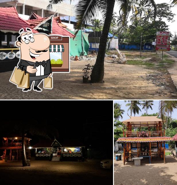 The exterior of Baby Chettans SeaFood Restaurant KRB