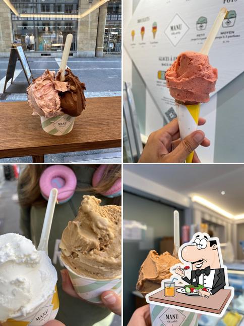 Cibo al MANU Gelato Neuchâtel