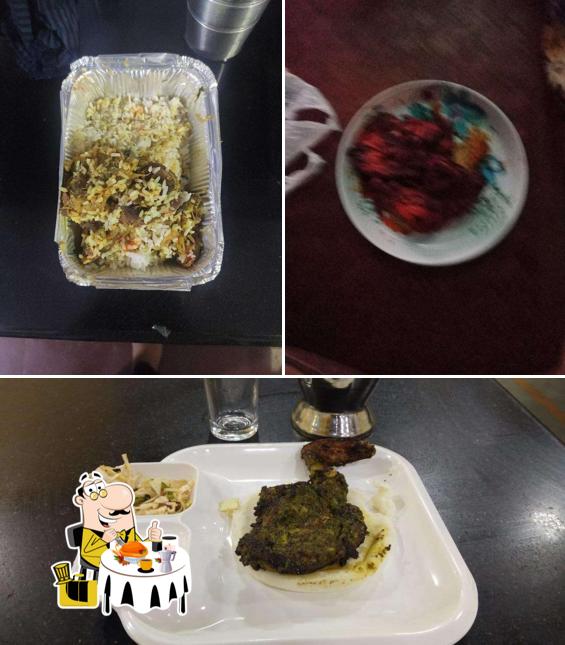 Food at Sabraz kitchen