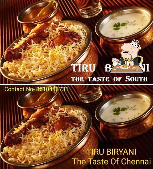 Food at Tiru Biryani