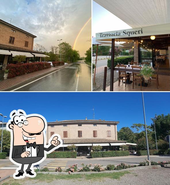 Gli esterni di Trattoria Squeri