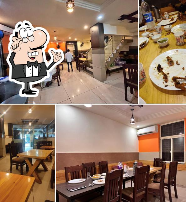 The interior of Rose Restaurant