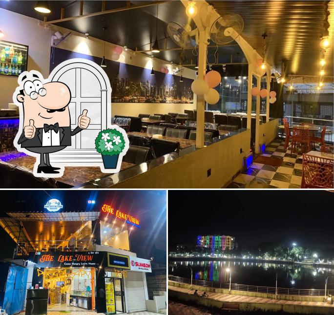 The exterior of The Lake View Dine & Restaurant