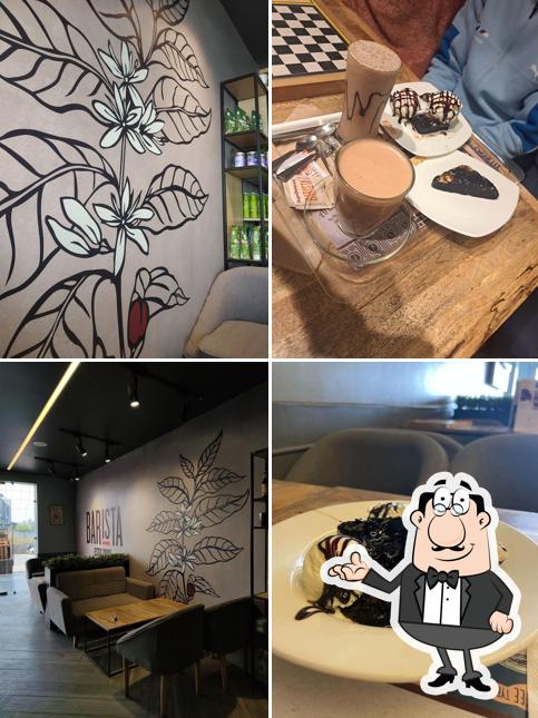 The interior of Barista