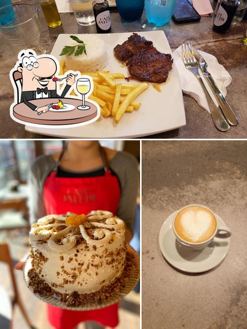 Comida em Café do Jardim Bistrô