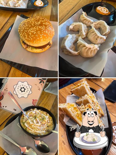 Dumplings at VJ'S CAFE